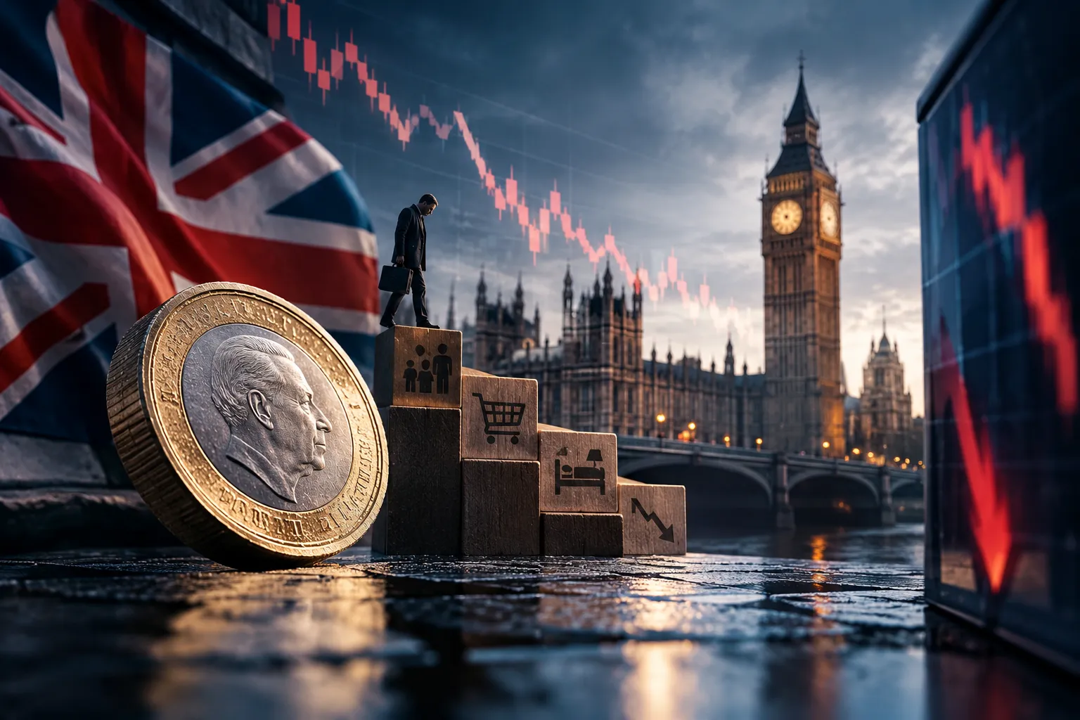 سرد شدن بازار کار بریتانیا؛ چرا پوند میتواند در میانمدت به سمت 1.27 حرکت کند؟