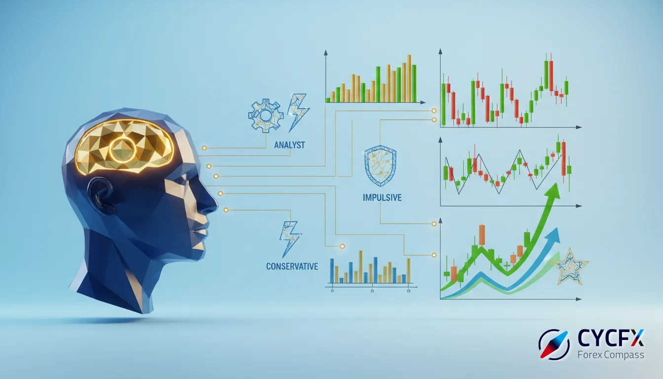 اهمیت تیپ شخصیتی در انتخاب استایل معامله گری